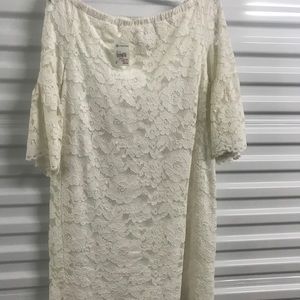 White Lace Versona Dress Brand New with Tags